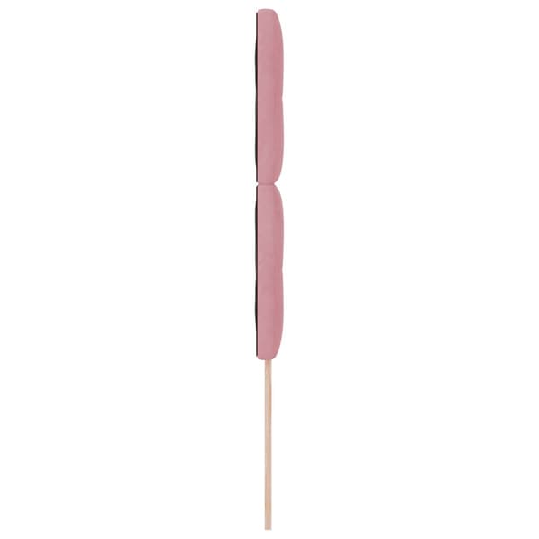 Huvudgavel Rosa 80 cm Sammet