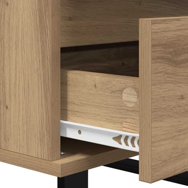 Sideboard med låda artisan ek Konstruerat trä