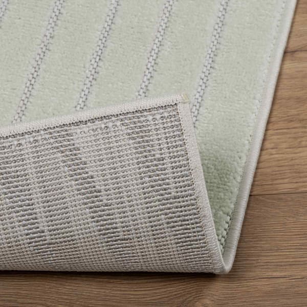 Områdesmattor Rektangulär PALMERAS Grön 200 x 280 cm Polyester