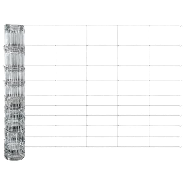 Stängselstolpe Galvaniserad 50 x 1,2 m Stål