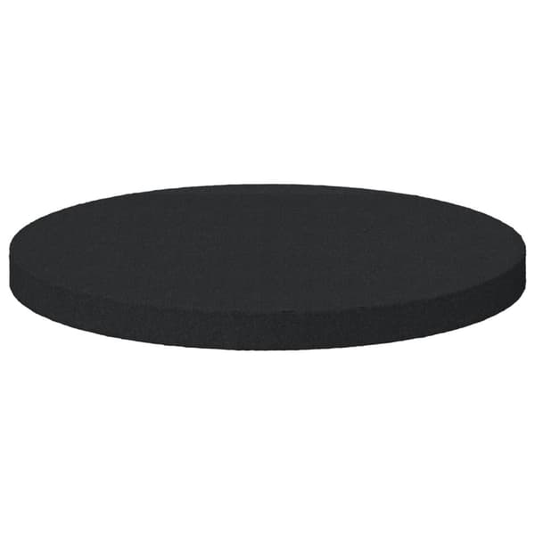 Möbelkuddar 2 pcs Svart Ø 30 x 2 mm EVA