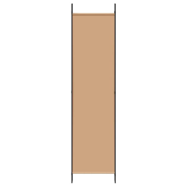 6-panelers rumsavdelare Beige 300 x 200 cm Tyg