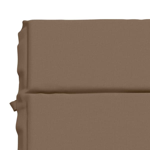 Solstol Kudde GEMERT 100% Polyester Taupe 200 x 80 x 3 cm