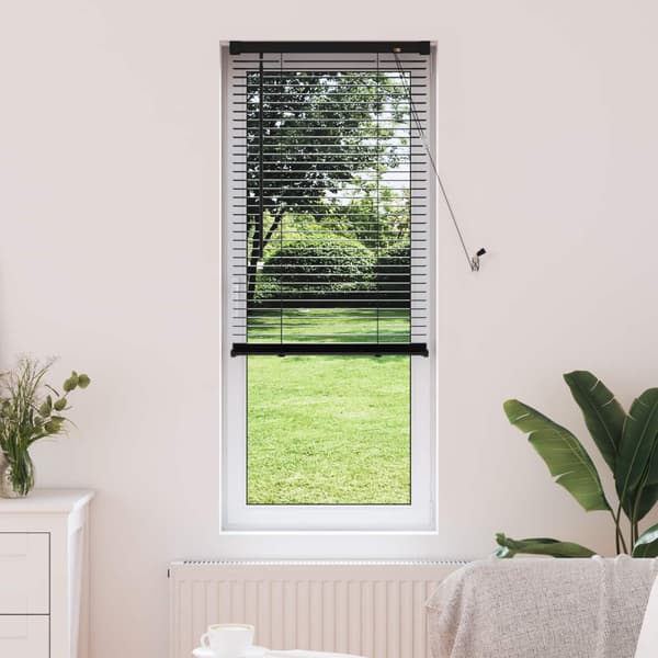 Persienn Svart 150 x 40 cm PVC
