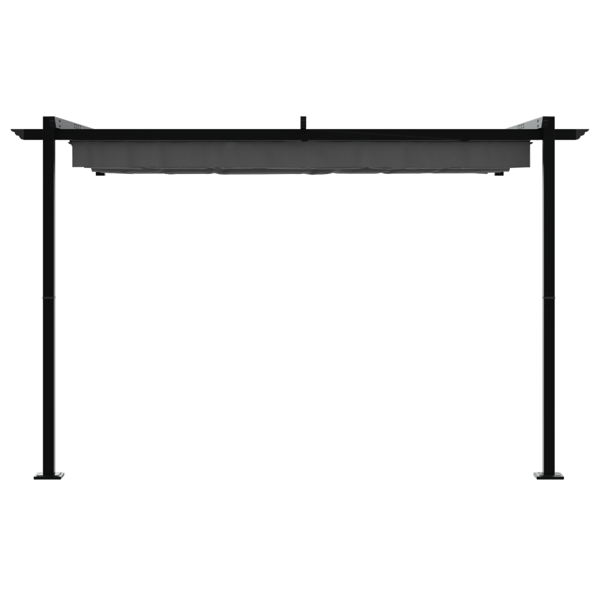Paviljong Antracit 300 x 300 x 200 cm Polyester