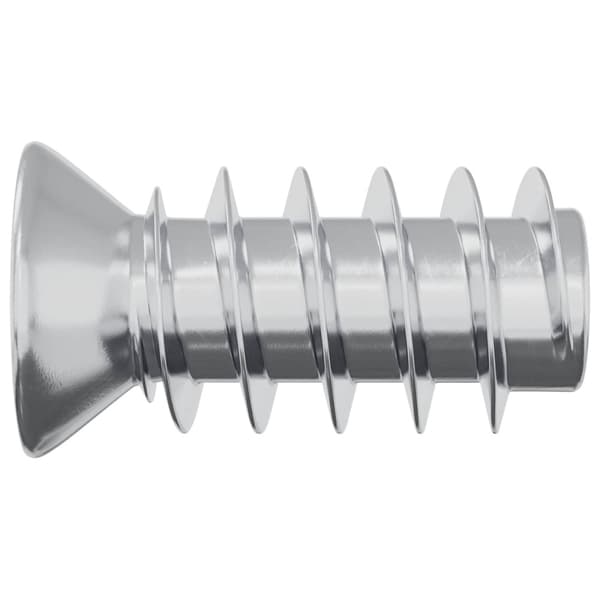 Skruv 12 pcs Silver M6 x 12 mm Järn