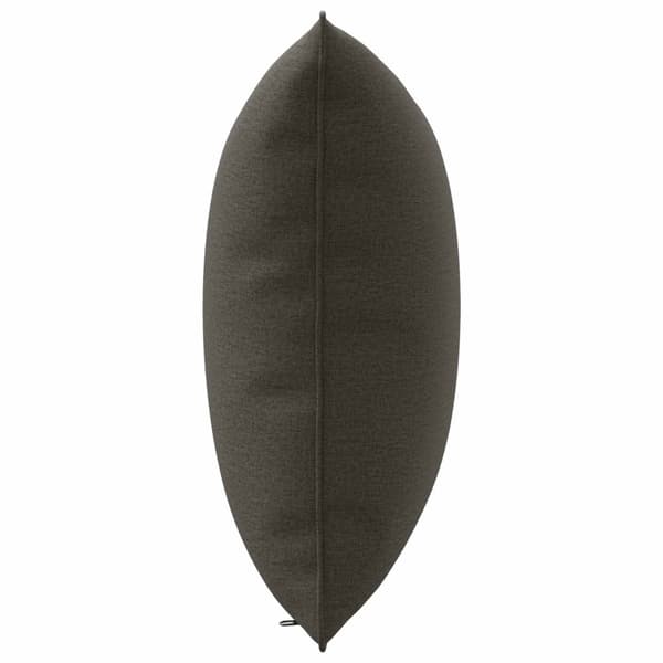 1-delad ryggkudde PUTTEN 100% Polyester Antracit