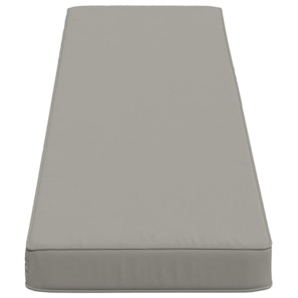 1-delad Bänk Kudde VUGHT 100% Polyester Grå 140 x 30 x 5 cm