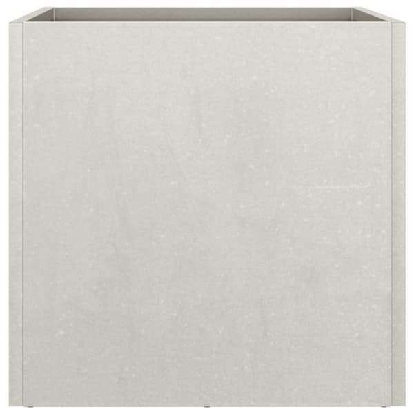 Odlingslåda silver 32x30x29 cm rostfritt stål