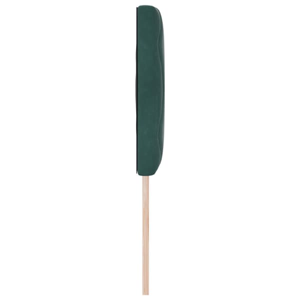 Huvudgavel Mörkgrön 160 cm Sammet