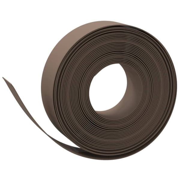 Rabattkant brun 10 m 15 cm polyeten