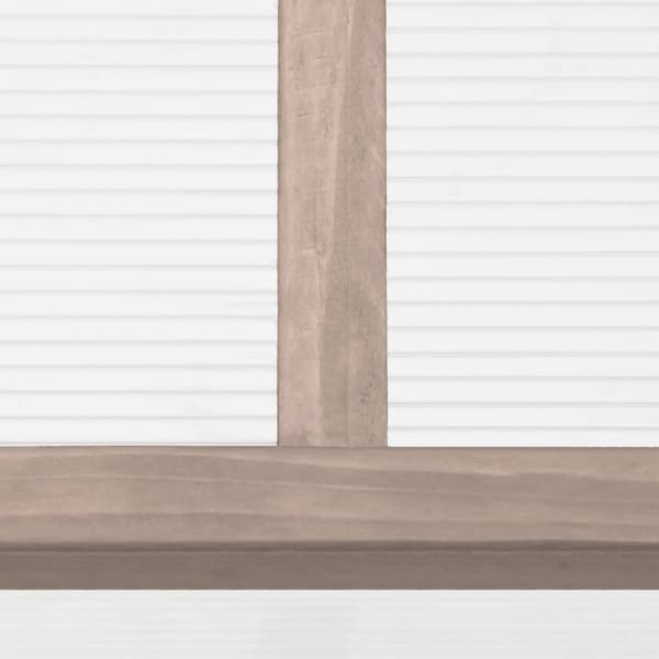 Växthus grå 110x56x39 cm granträ