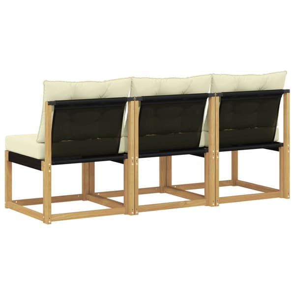 3 Stycke Utomhus Mellansoffa