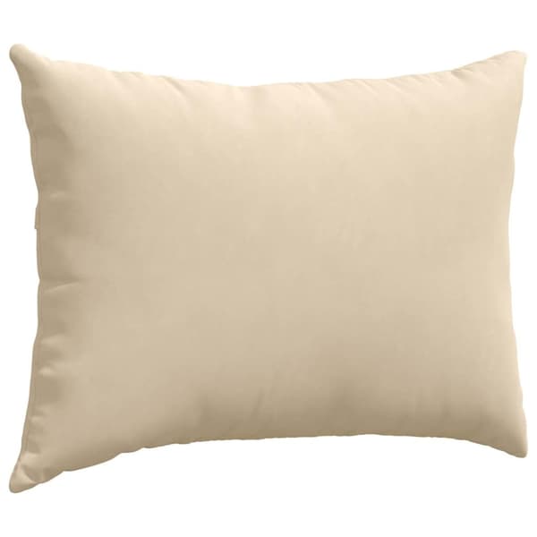 Sofakuddar 2 pcs Kräm 70 x 50 cm tyg