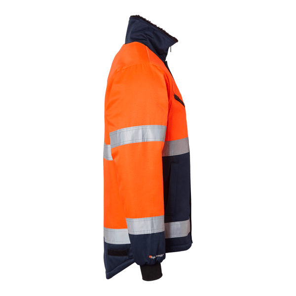 5616 Jacket Fluorescent orange/navy Unisex
