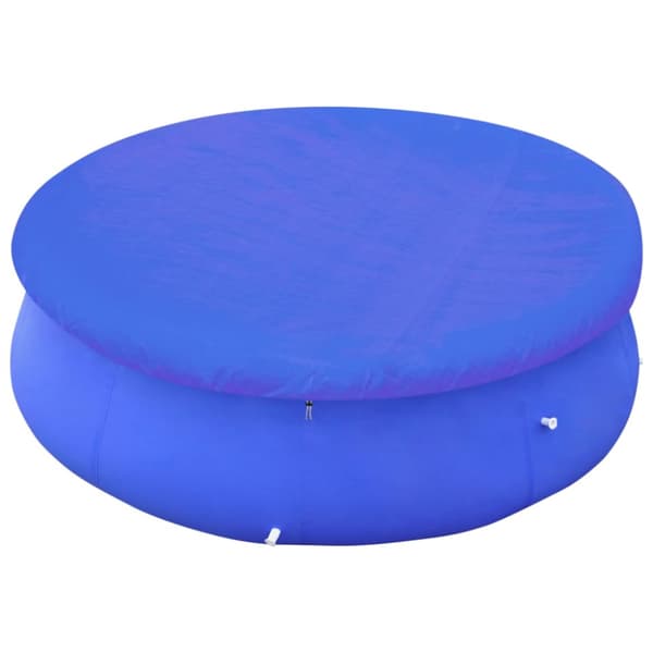 Poolöverdrag 2 st PE runt 540 cm 90 g/m²