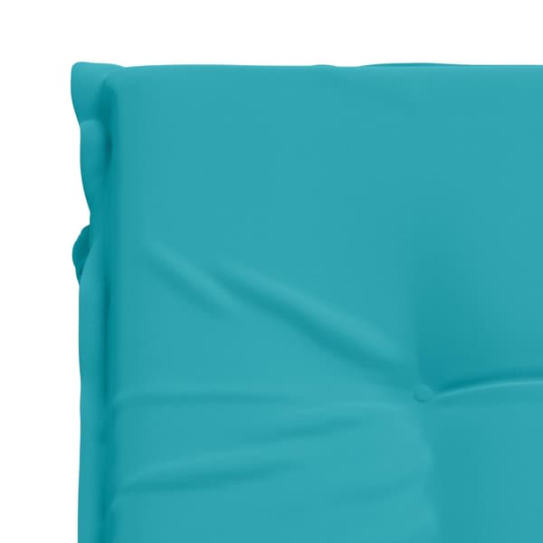 Solstol Kudde GEMERT 100% Polyester Turkos 190 x 80 x 9 cm