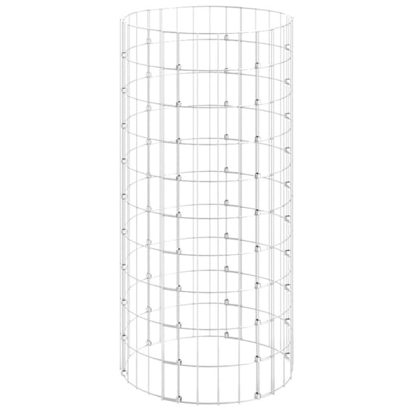Kompost Ø50x100 cm galvaniserat stål