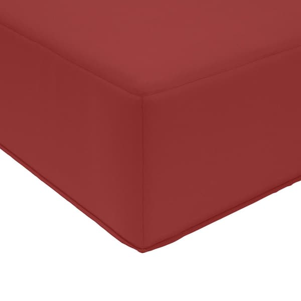 Utomhus Soffa Kudde 3 pcs Vinröd Polyester