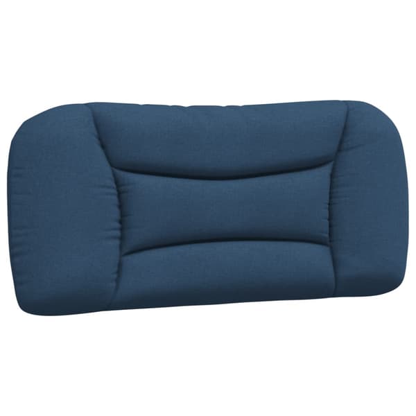Bed Frame without Mattress "Hvar" Blue 90x200 cm Fabric