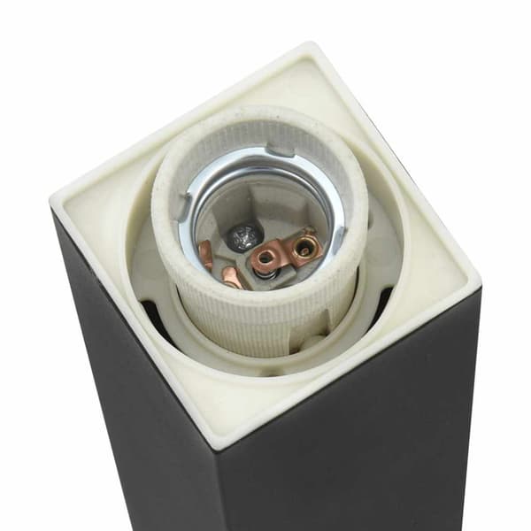 Pollare med sensor 80 cm svart IP44