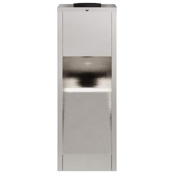 Solcell LED-vägbelysning 2 pcs Silver Rostfritt stål