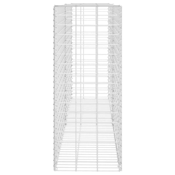 Gabion galvaniserat stål 85x30x200 cm