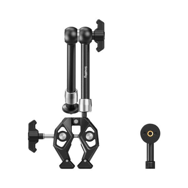 SmallRig 4454 Crab-Shaped Super Clamp Kit with Magic Arm