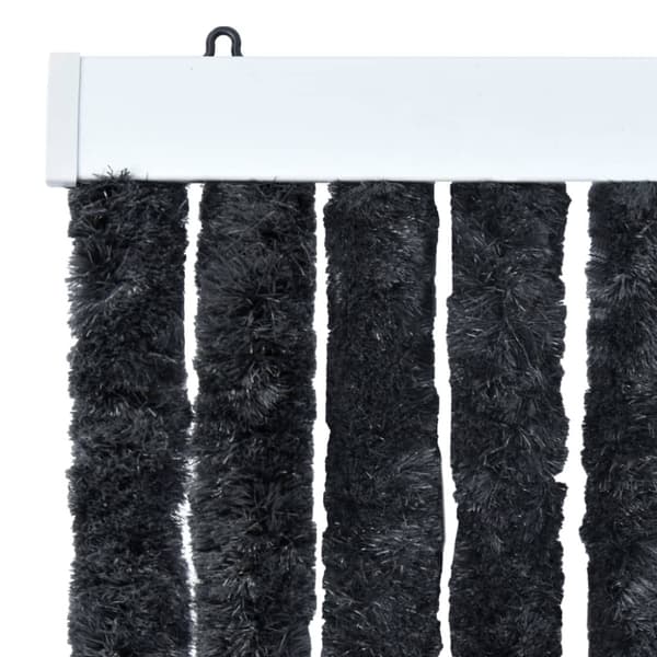 Insektsdraperi antracit 118x220 cm chenille