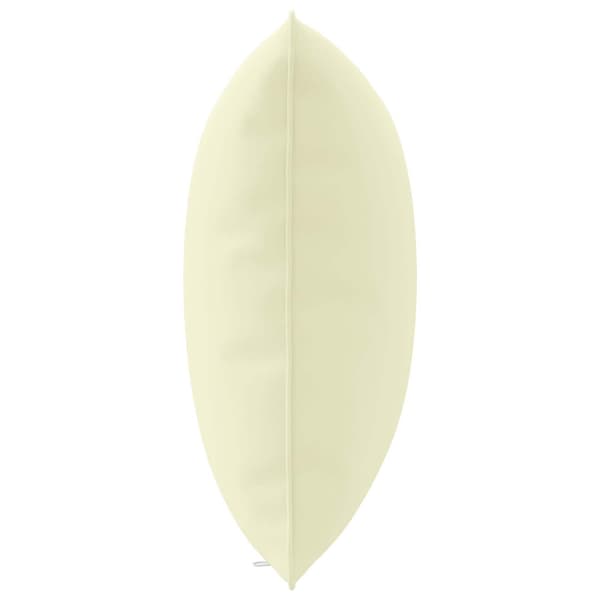 1-delad ryggkudde PUTTEN 100% Polyester Gräddvit