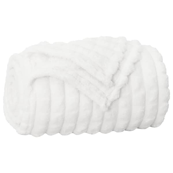 Filtar 6 pcs Vit 200 x 150 cm Fleece