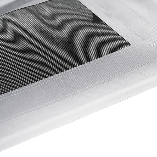 Hundsäng Silvergrå 76 x 62 x 70,5 cm Stål