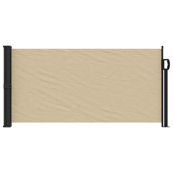 Indragbar sidomarkis beige 100x300 cm