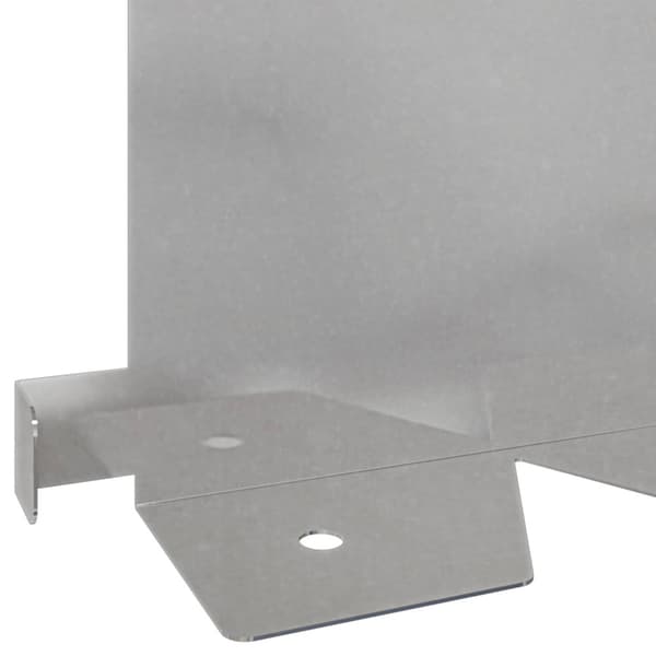 Kant för gräsmatta 30 pcs 102 x 15 x 4 cm Stål Silver