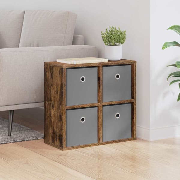 Sideboard med låda Rökt ek 49,5 x 22 x 47 cm