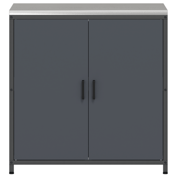 Köksförvaring HATTEM Antracit 90 x 50 x 92 cm Stål