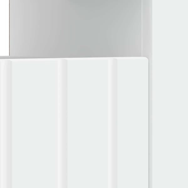 LED TV-skåp Vit Konstruerat trä