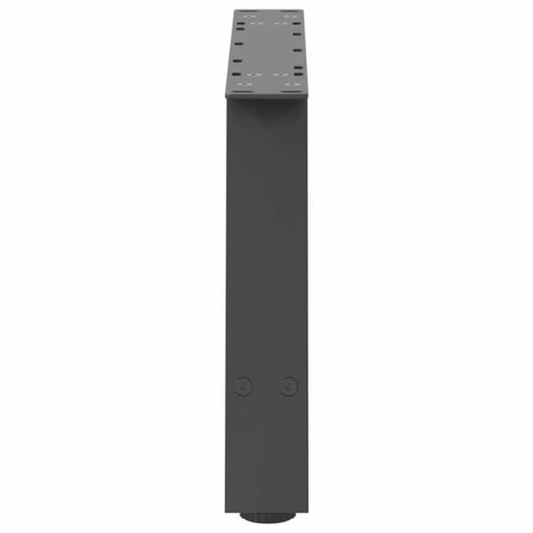 Soffbordsben A-formade 2 st antracit 70x(30-31) cm stål