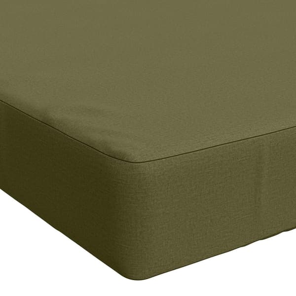 Bänk kudde SOEST 100% Polyester Olivgrön 110 x 40 x 8 cm