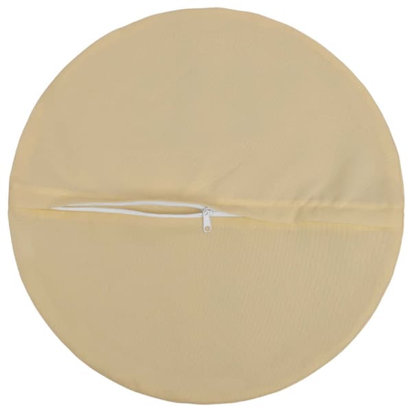 Kuddöverdrag 6 st HEERLEN Beige Ø 30 cm Polyester