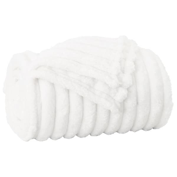 Filtar 6 pcs Vit 150 x 130 cm Fleece