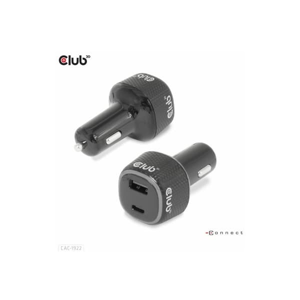 Club 3D - strömadapter för bil - 63 Watt