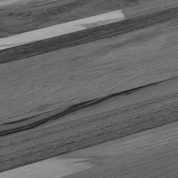 Golvplank 36 pcs Randig grå 5,02 m² PVC