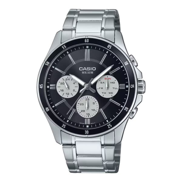 CASIO MTP-1374D-1A3 - Quartz Klocka Herr (47MM)