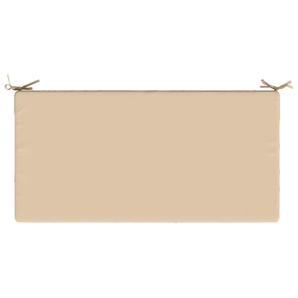 Sittkudde SOEST 100% Polyester Gräddvit 120 x 80 x 10 cm