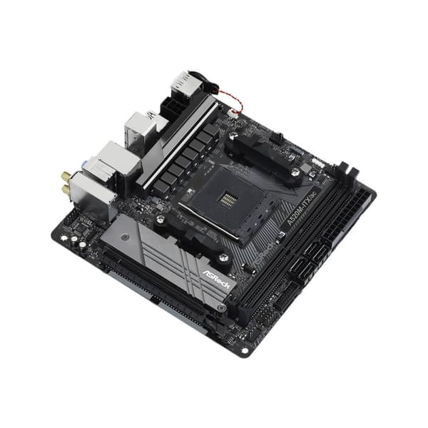 ASRock A520M-ITX/ac - moderkort - mini ITX - Socket AM4 - AMD A520