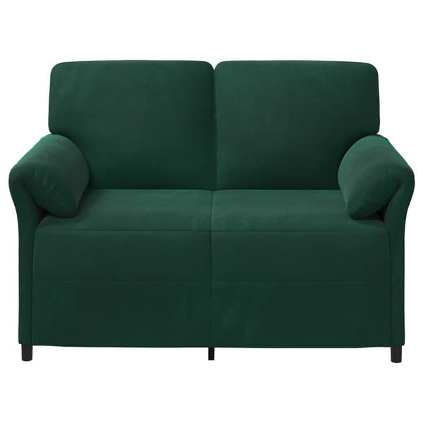 2-sits soffa Mörkgrön 138 x 83 x 95 cm Sammet