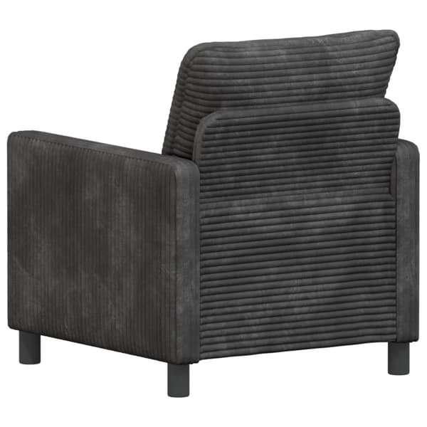 Soffa Mörkgrå 76 x 81 x 87,5 cm Polyester