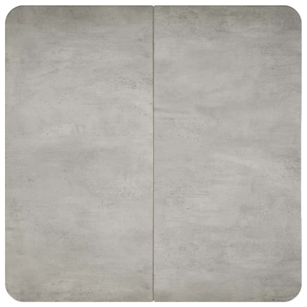Kaffeebord Betonggrå 100 x 100 x 45 cm Konstruerat trä
