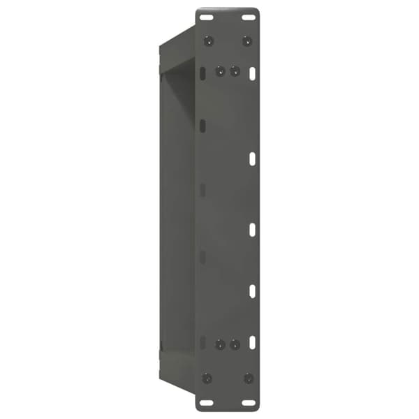 Soffbordsben U-formade 2 st antracit 50x(42-43) cm stål